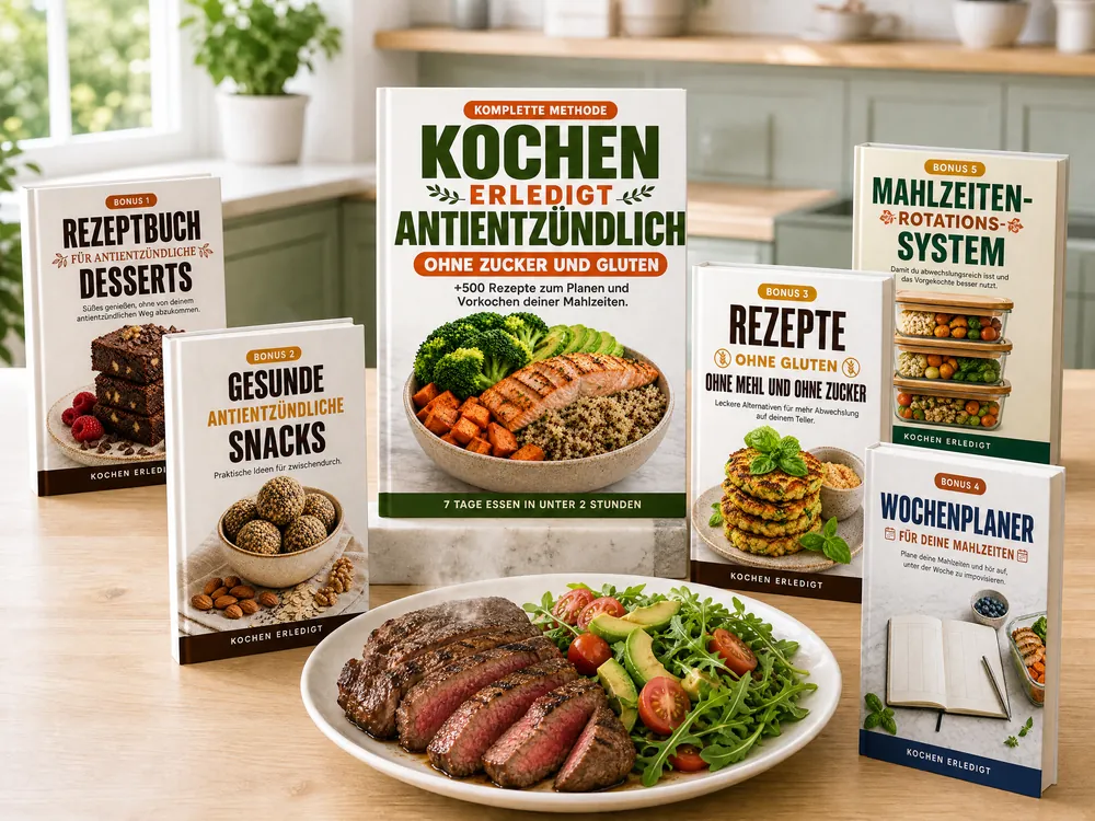 „Kochen erledigt&nbsp;– antientzündlich“ mit den 5 Boni